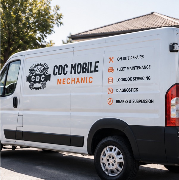 CDC Mobile branded mechanic service van